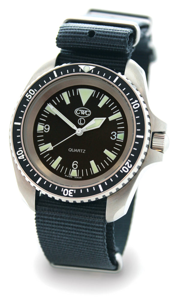 CWC RN Quartz Divers Watch Mk.2, Matte Top (RN300-MT QS120)